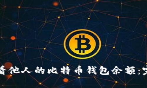 如何查看他人的比特币钱包余额：完整指南